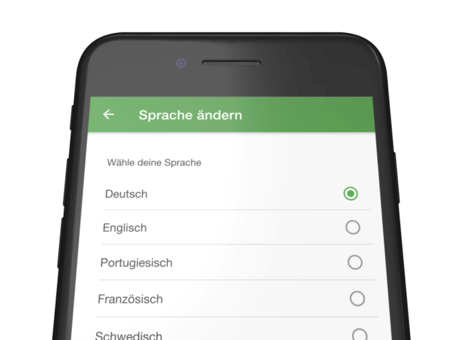 Mitarbeiter App: Mehrsprachigkeit